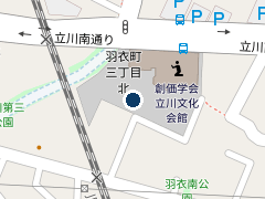 立川病院の位置
