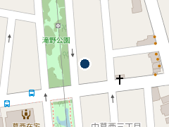 タイムズ葛西郵便局前の位置