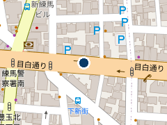 タイムズファミリーマート練馬駅西口の位置