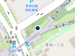 タイムズデックス東京ビーチの位置