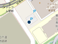 タイムズ日本科学未来館の位置