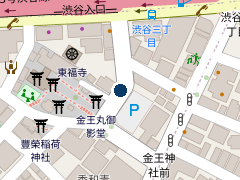 タイムズ渋谷パークプラザの位置