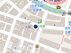 タイムズ目黒大橋第５の位置