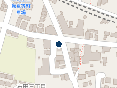 タイムズ調布駅北口の位置