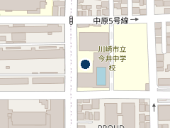 タイムズポート上小田中の位置