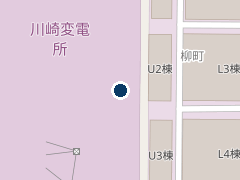 タイムズ尻手駅前の位置