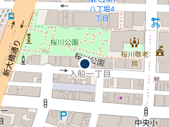 タイムズＪＮビルの位置
