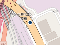八潮北公園の位置