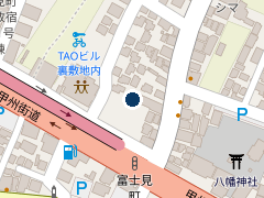 タイムズ調布富士見町の位置