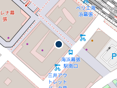 タイムズスワローパーク海浜幕張第２の位置
