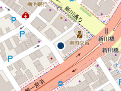 タイムズ川崎アゼリア（バイク）の位置