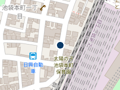 タイムズ池袋本町第１０の位置