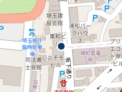 タイムズ浦和仲町第１６の位置