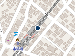 タイムズ藤沢警察署前の位置