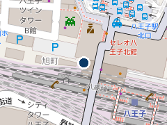タイムズ八王子横山町第１２の位置