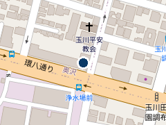 タイムズ九品仏駅前第４の位置