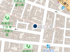 タイムズ南蒲田２丁目の位置