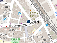 タイムズ渋谷フクラスの位置