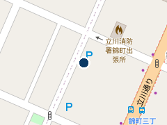 タイムズたましん南口支店の位置