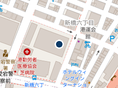 ＴＮＳ西新橋３丁目の位置