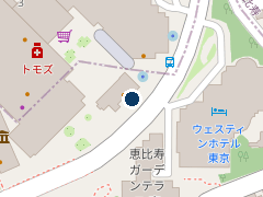 タイムズ恵比寿ネオナートの位置