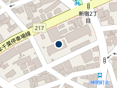 タイムズ千葉新宿第７の位置