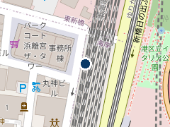 タイムズ新橋５丁目第１０の位置