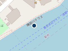 タイムズ築地本願寺東の位置