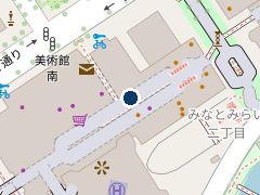 タイムズ神奈川大学みなとみらいキャンパスの位置