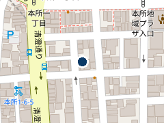 タイムズ駒形２丁目第４の位置