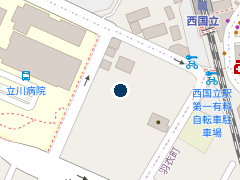 タイムズ立川錦町第２１の位置