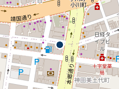 タイムズ明治大学リバティタワーの位置