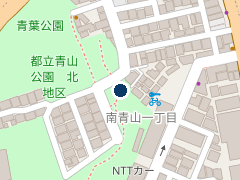 タイムズ北青山一丁目アパートの位置