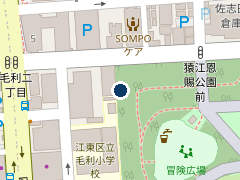 タイムズ丸井錦糸町店駐車場の位置