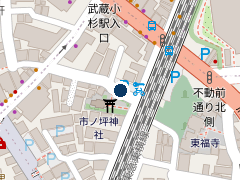 タイムズ小杉町３丁目第２の位置