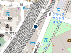 タイムズ芝公園２丁目第３の位置