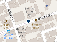 タイムズアルカディア市ヶ谷私学会館の位置