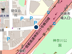 タイムズ反町桐畑第１の位置