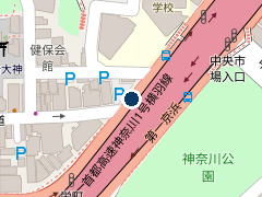 タイムズ反町桐畑第２の位置