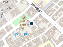 タイムズ滝野川銀座通り第３の位置