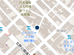 タイムズ八王子健康管理センターの位置