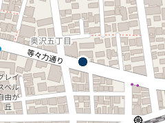 タイムズ自由が丘２丁目第４の位置
