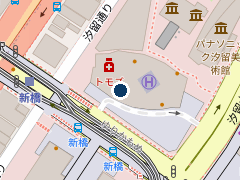 タイムズ第一ホテル東京の位置
