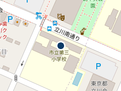 タイムズ立川錦町第２３の位置