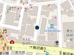 タイムズ渋谷代官山の位置