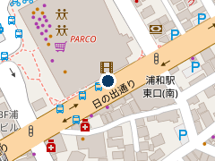 タイムズ浦和東仲町第７の位置