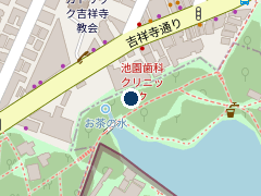 タイムズ紀ノ国屋吉祥寺店の位置