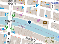 タイムズライフ神田和泉町店の位置