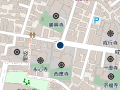 タイムズ左門町第２の位置