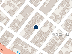 タイムズヤオコー作草部店第２の位置